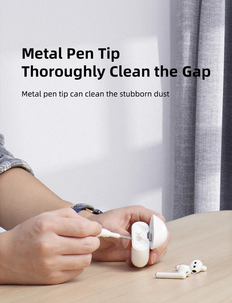 AirPods Pro Cleaning Pen and Earphones Care Kit with Soft Brush and Case