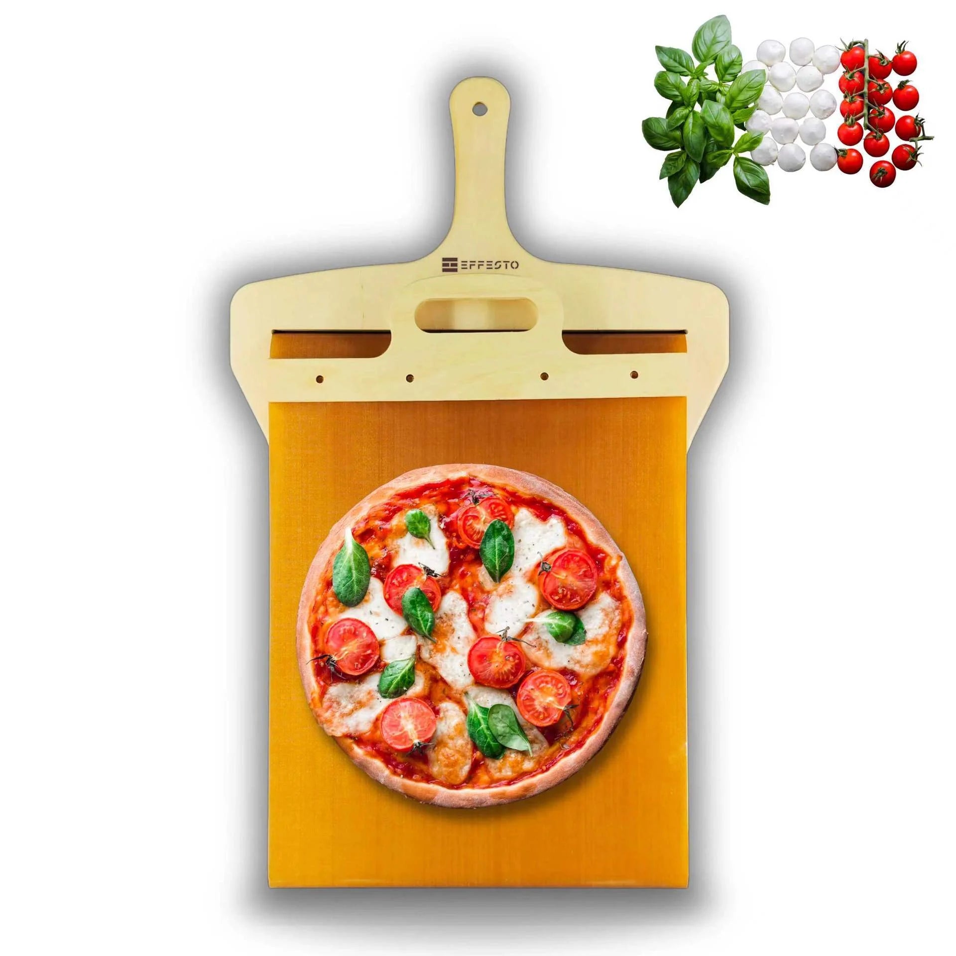 Professional Kitchen Pizza Shovel and Non-Stick Cutting Board for Smooth Transfer and Storage
